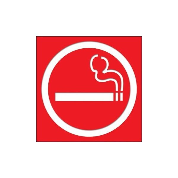 Accuform 3 in W x 3 in H, Engraved Plastic PSG325RD - main